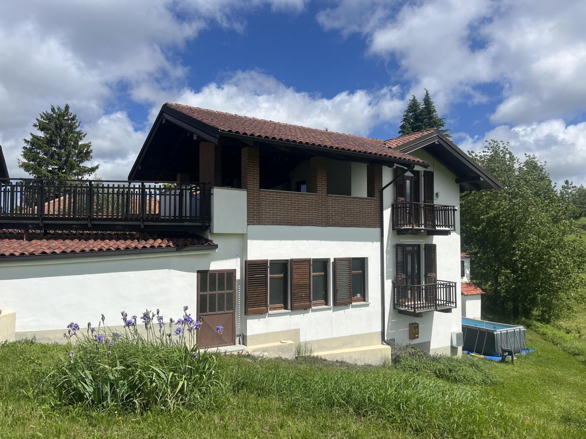 Case Vista Alta Langa, Appartement Bella Vista Cravanzana Exterior photo